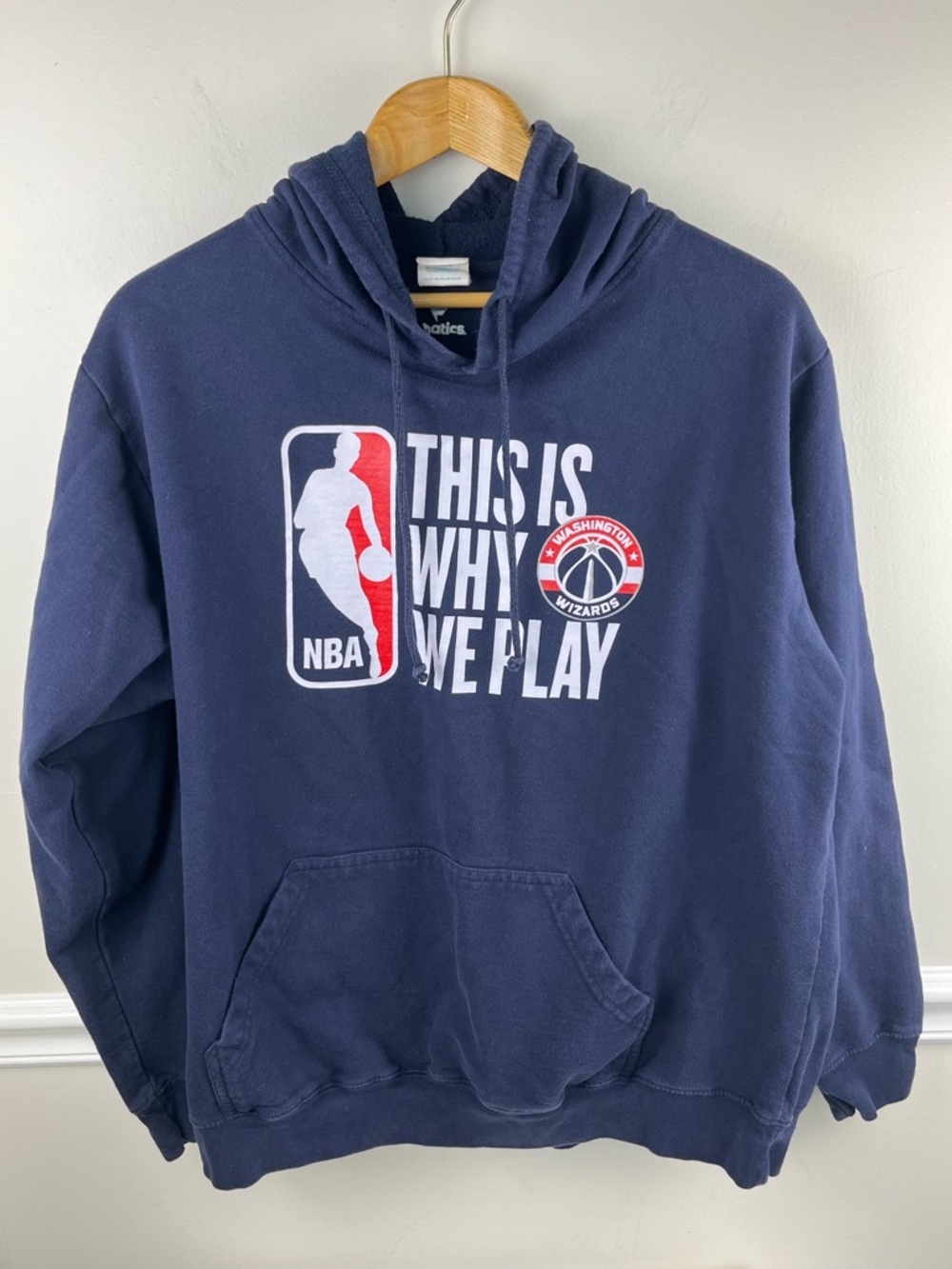 NBA Washington Wizards Navy 'This Is Why We Play' Pullover Hoodie
